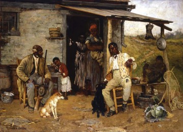 Richard Norris Brooke Dog Swap 1881 cynegetics Oil Paintings
